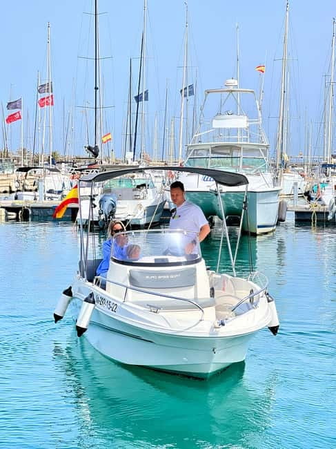 Valencia: Boat Rental Without License - A possible stop at Port Saplaya