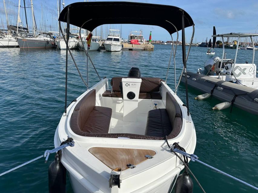 Valencia: Rent Boat Without License - Key points to know before booking