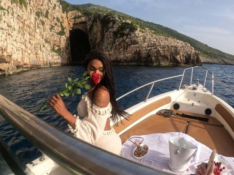 Vlore: Haxhi Ali Cave, Karaburun Speedboat Tour & Snorkeling - Haxhi Ali Cave is the star stop