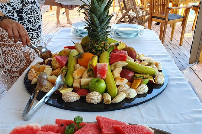 Wave Dancer Half Day BBQ Cruise - All Inclusive - Finding a comfortable spot on deck