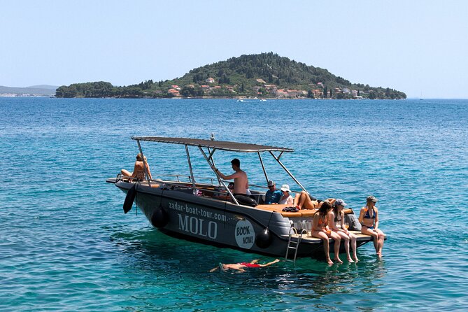 Zadar: 3 Islands Luxury Boat Tour with Aperol Spritz & Snorkeling - The skipper matters more than the script