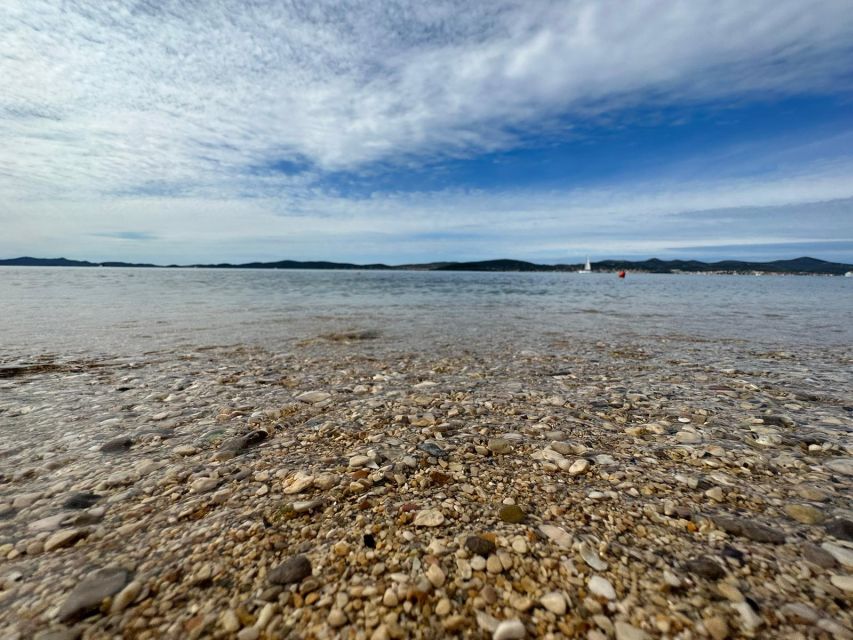 Zadar: Original Island-Hopping Speedboat Tour - Blue Bay Otrić: the first 45 minutes in the water