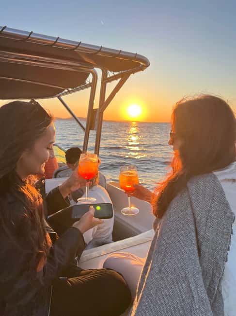 Zadar: Romantic Luxury Sunset Boat Tour with Aperol Spritz - Aperol Spritz, Prosecco, and the onboard mood