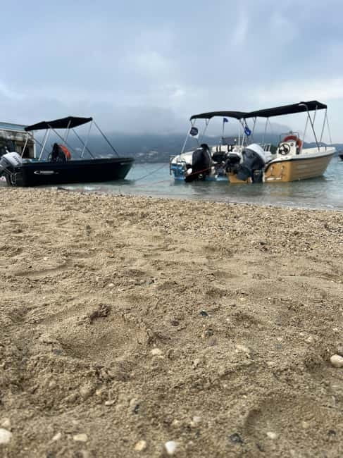 Zakynthos: Laganas Bay, Myzithres & Turtles Speedboat Tour - Myzithres Beach: Your First Swim
