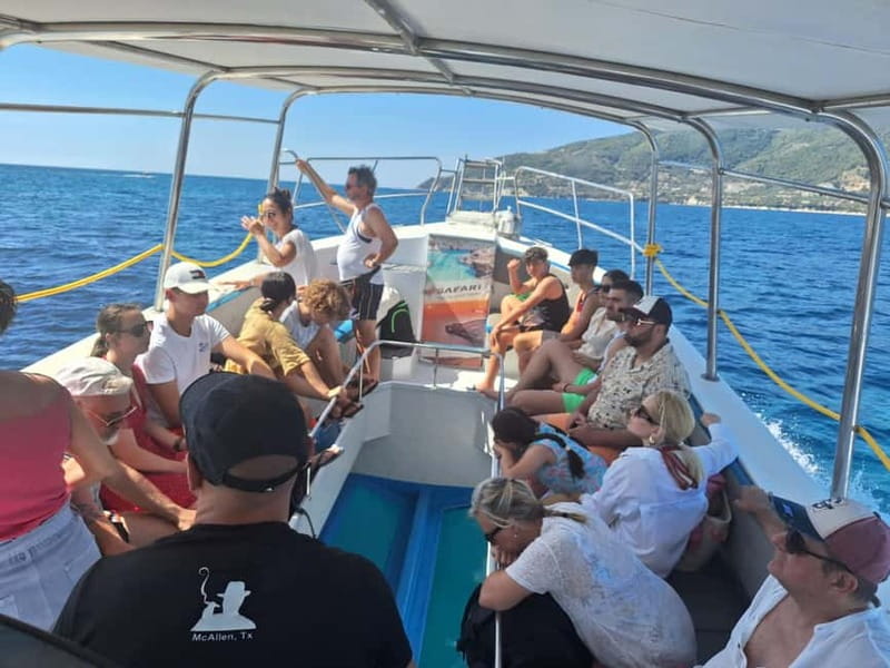 Zakynthos: Turtle Spotting, Marathonísi & Keri Caves Cruise - The Keri Caves by boat